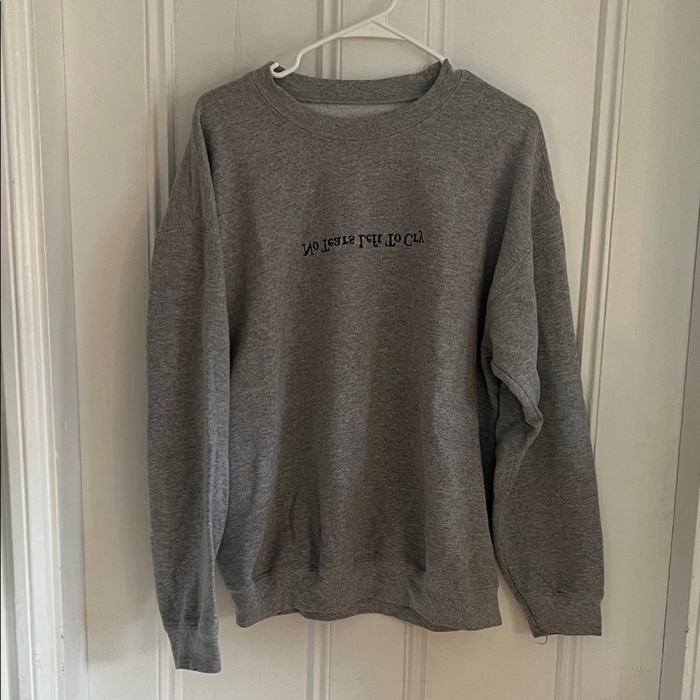 No Tears Left to Cry AG Crewneck Sweater